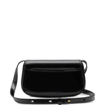 Ami Paris Glazed Leather Small Crossbody Paris Paris Bag