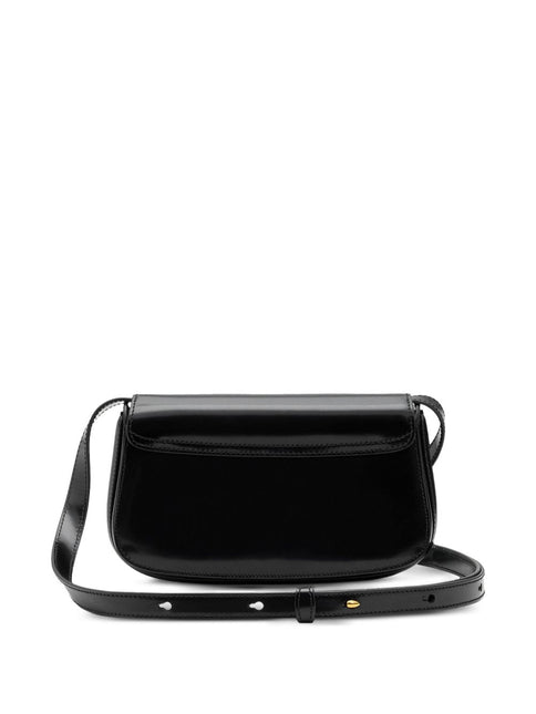Ami Paris Glazed Leather Small Crossbody Paris Paris Bag