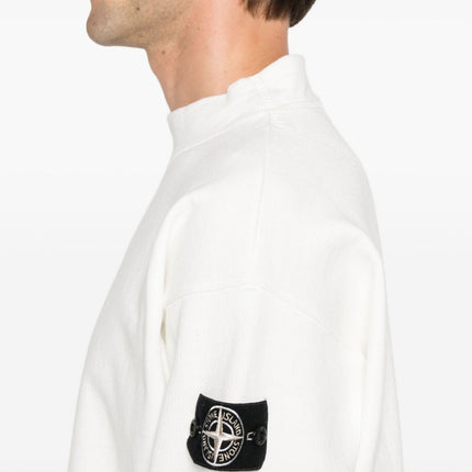 Stone Island Sweaters White