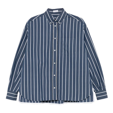 Brunello Cucinelli Shirts Blue