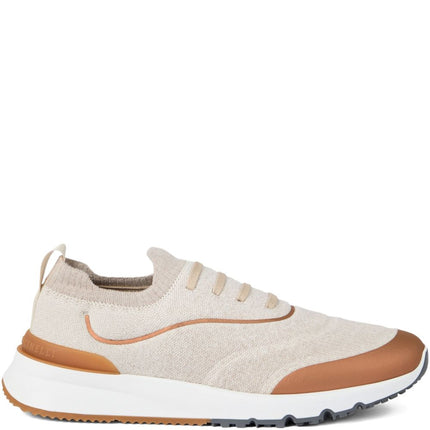 Brunello Cucinelli Techno cotton knit runners