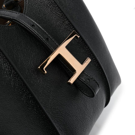 Tod's T Timeless Mini Leather Shopping Bag