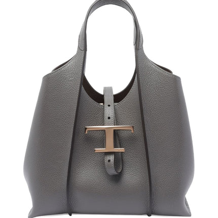 Tod's T Timeless Mini Leather Shopping Bag