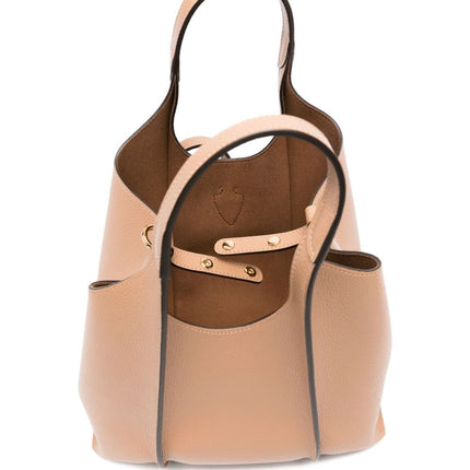 Tod's T Timeless Mini Leather Shopping Bag