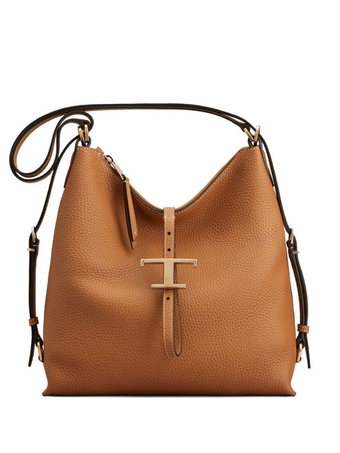 Tod's T Timeless Small Leather Shoulder Bag