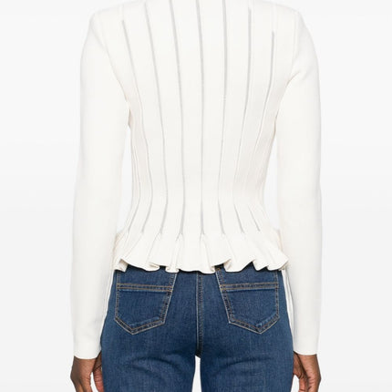 Elisabetta Franchi Sweaters White