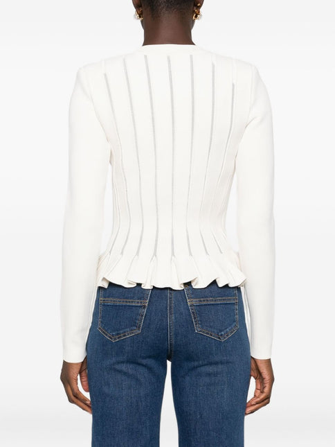 Elisabetta Franchi Sweaters White