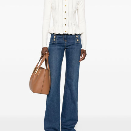 Elisabetta Franchi Sweaters White