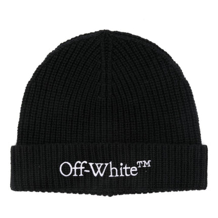 Off White wool beanie