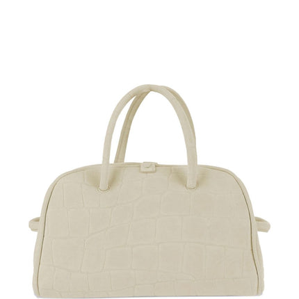JACQUEMUS The Small Turismo crocodile-effect knotted shoulder bag