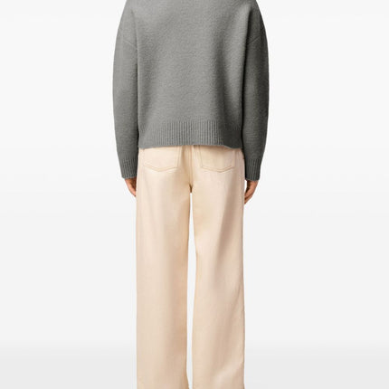 Ami Paris Sweaters Grey