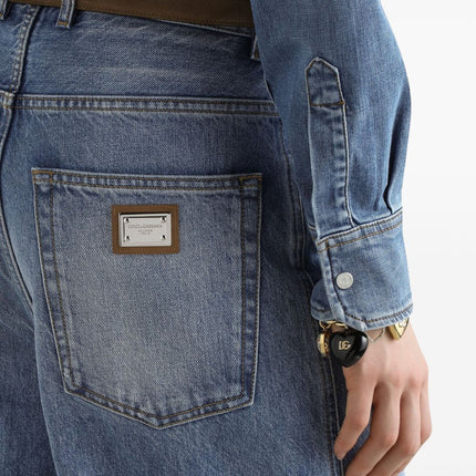 Dolce & Gabbana 5-pocket denim trousers