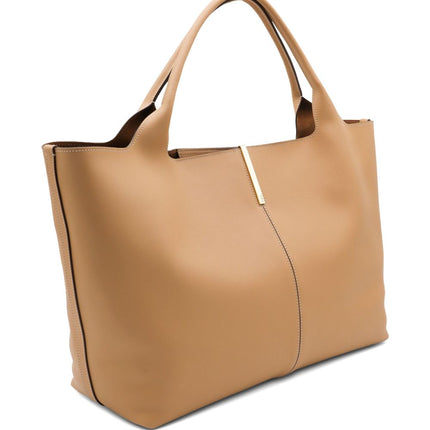 Tod's Medium Leather Shopping Bag