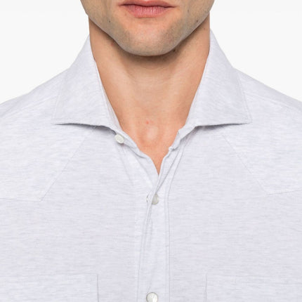 Brunello Cucinelli Shirts Light Grey