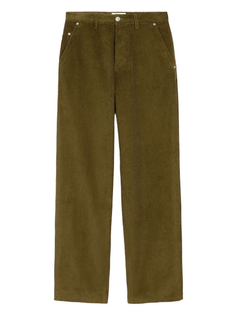 Ami Paris Trousers Brown