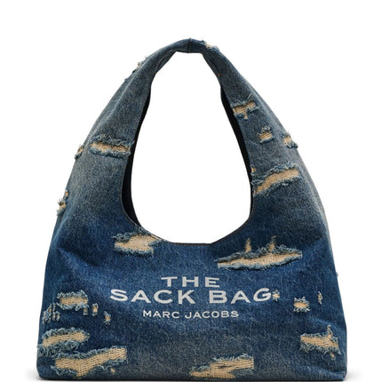 Marc Jacobs The Rip and Repair Denim Sack Bag