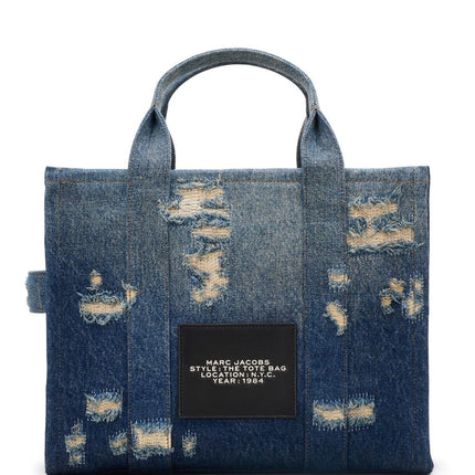 Marc Jacobs The Rip and Repair Denim Medium Tote Bag