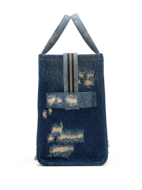 Marc Jacobs The Rip and Repair Denim Medium Tote Bag