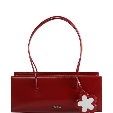 Marc Jacobs Flower-embellished leather tote bag