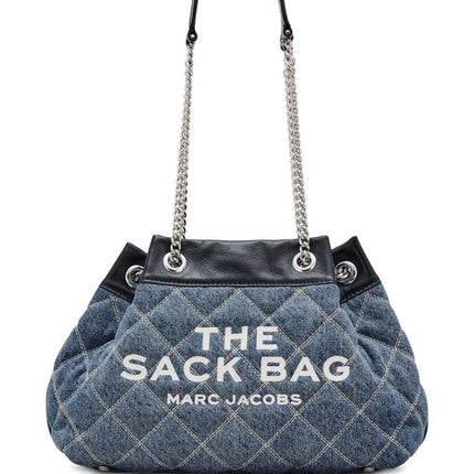 Marc Jacobs The Quilted Denim Chain Sack Bag