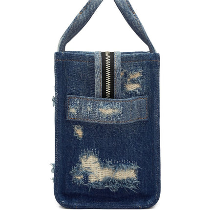 Marc Jacobs The Rip And Repair Denim Small Tote Bag