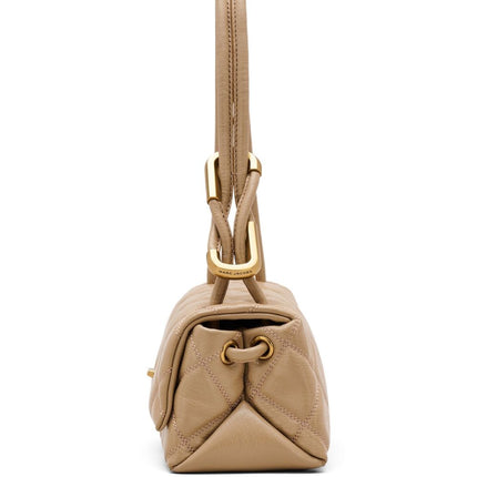 Marc Jacobs The Quilted Leather Mini Dual shoulder bag