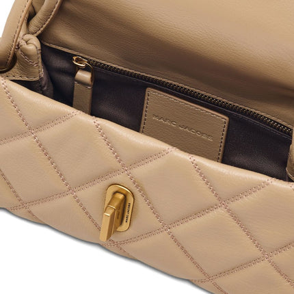 Marc Jacobs The Quilted Leather Mini Dual shoulder bag