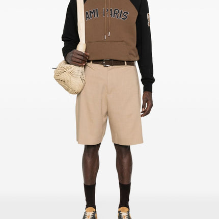 Ami Paris Sweaters Brown
