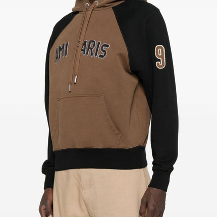 Ami Paris Sweaters Brown