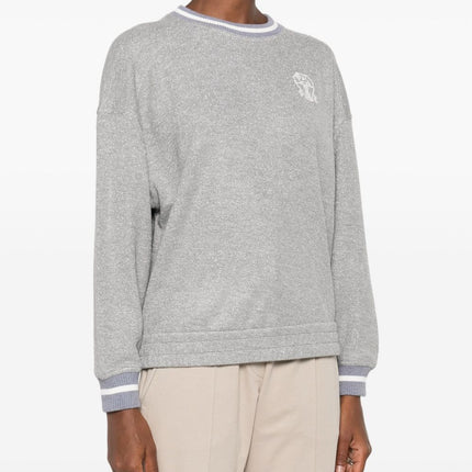 Brunello Cucinelli Sweaters Grey