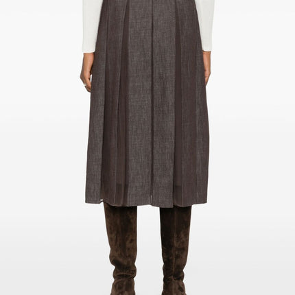 Brunello Cucinelli Skirts Brown