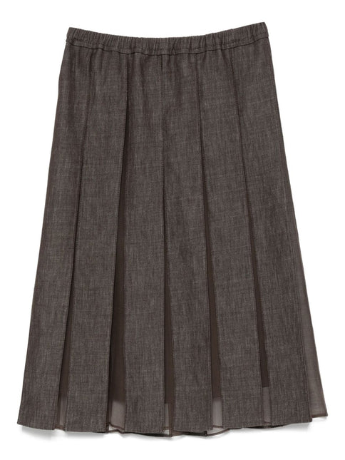 Brunello Cucinelli Skirts Brown