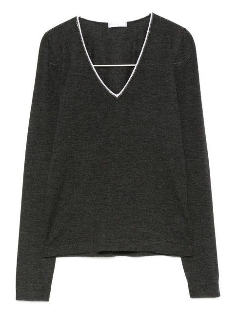 Brunello Cucinelli Sweaters Grey