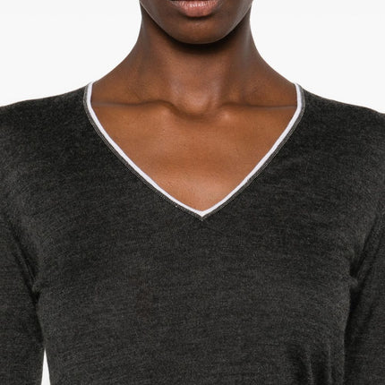 Brunello Cucinelli Sweaters Grey