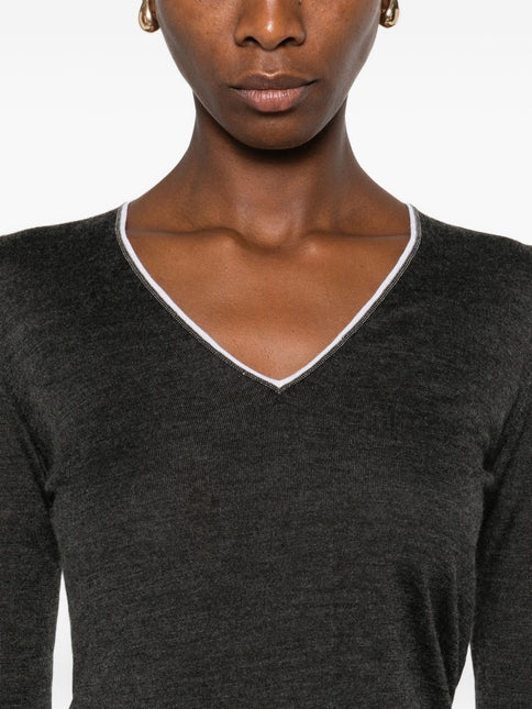 Brunello Cucinelli Sweaters Grey