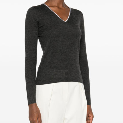 Brunello Cucinelli Sweaters Grey