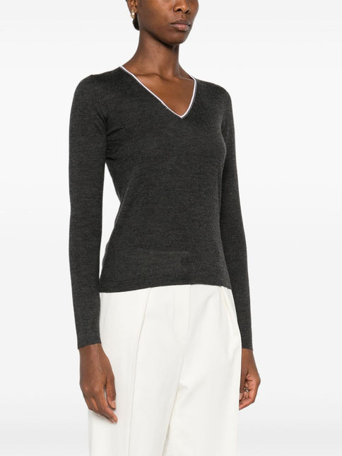 Brunello Cucinelli Sweaters Grey