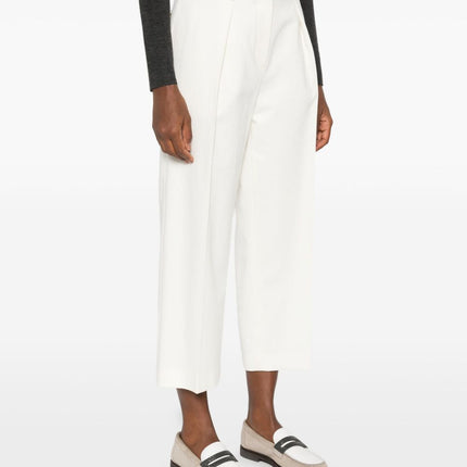 Brunello Cucinelli Trousers White