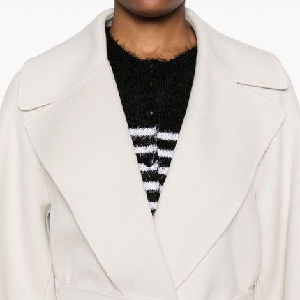 S Max Mara Coats Ivory