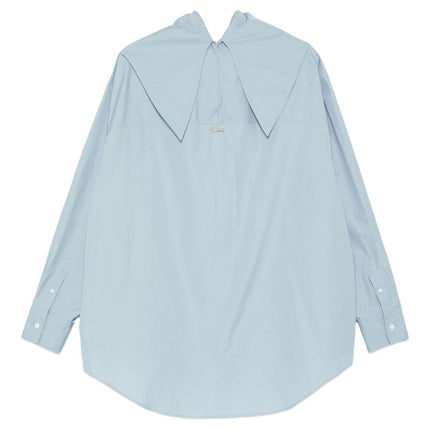 Ami Paris Shirts Clear Blue