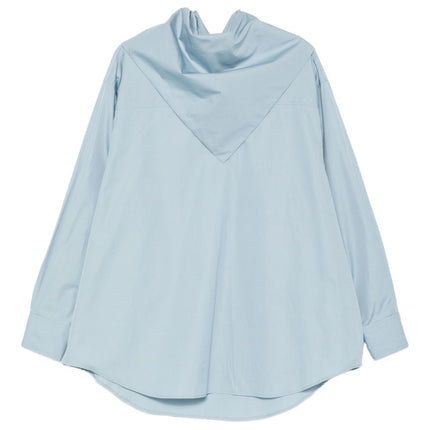 Ami Paris Shirts Clear Blue