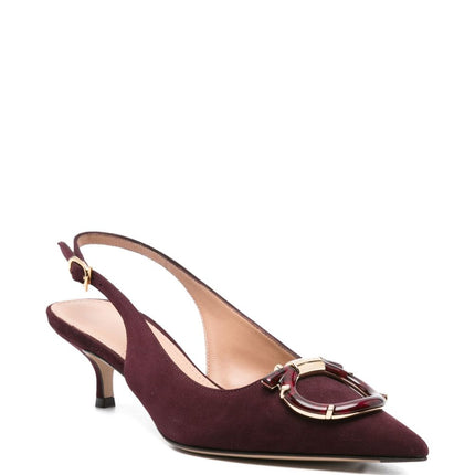 Ferragamo With Heel Bordeaux