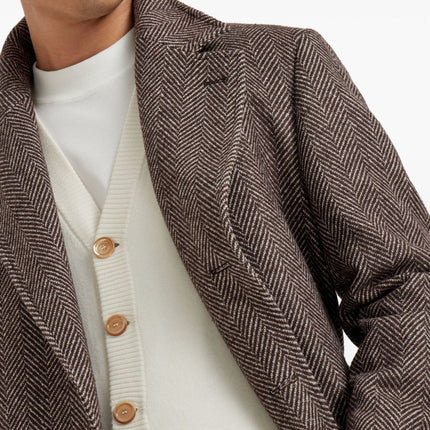 Brunello Cucinelli Coats Brown