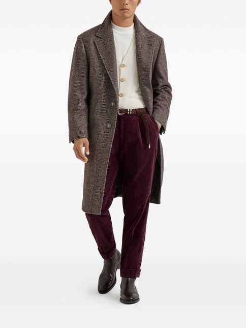 Brunello Cucinelli Coats Brown