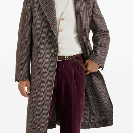 Brunello Cucinelli Coats Brown
