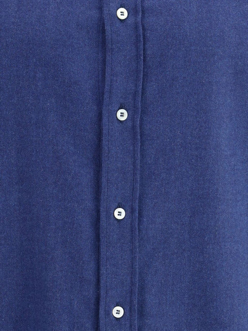 Brunello Cucinelli Shirts Blue