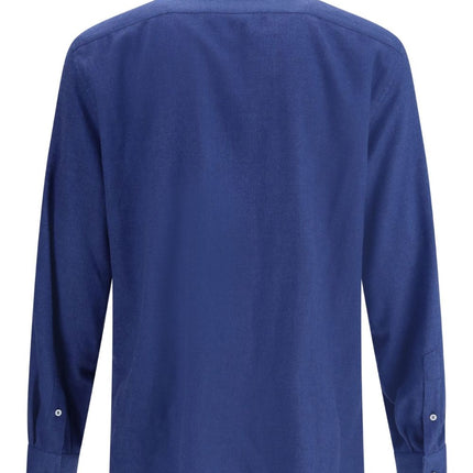 Brunello Cucinelli Shirts Blue