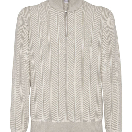 Brunello Cucinelli Sweaters White
