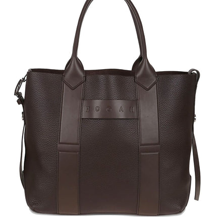 Hogan Pre Leather panelled shoulder bag