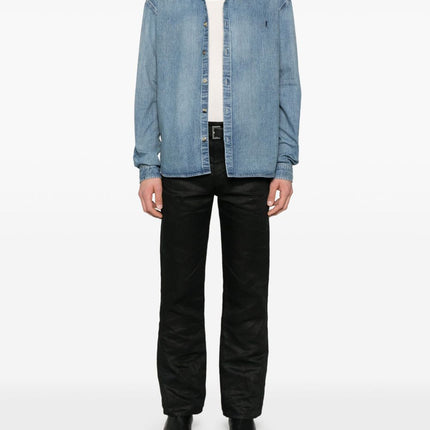 Saint Laurent  Shirts Clear Blue